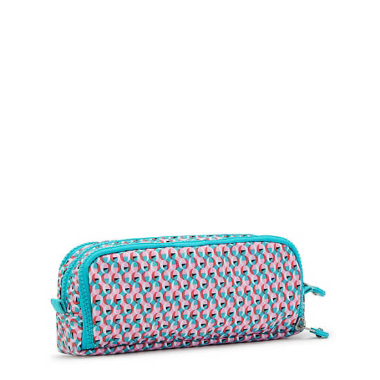 Kipling Gitroy Klasik Printed Pencil Case Çanta Pembe | TR 1315OK